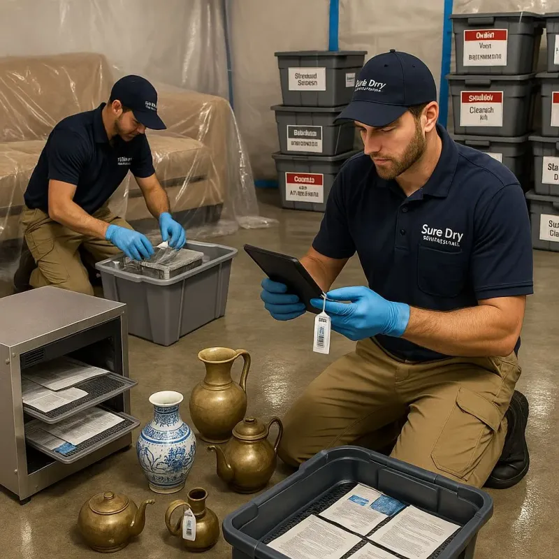 Content Protection and Restoration process in Watertown, WI